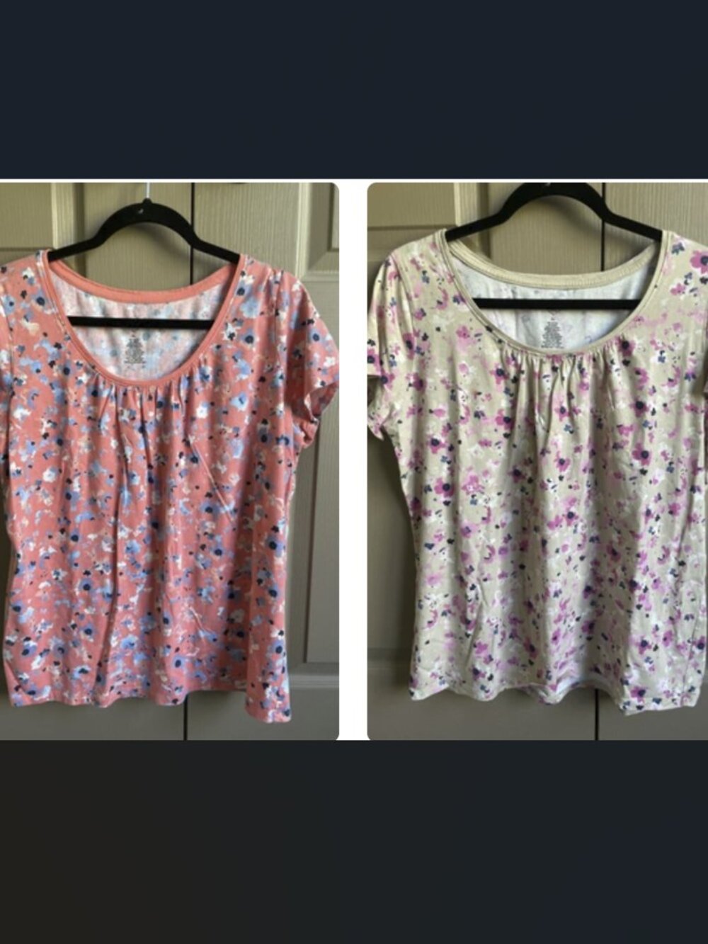 2 T-shirts woman size XL